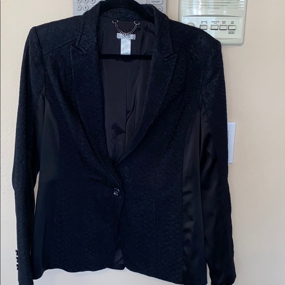 Cache snake print suit size 12